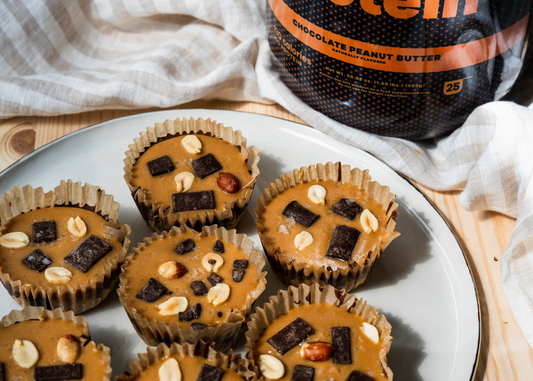 chocolate peanut butter granola cups