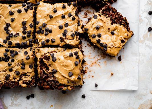 chocolate fudge protein crunch bars