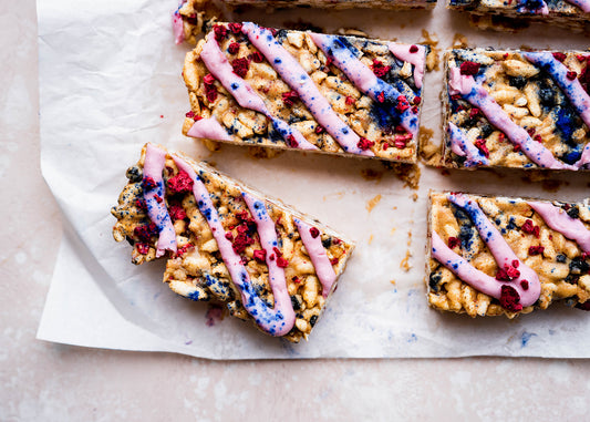 beam be amazing peanut butter raspberry crunch bars