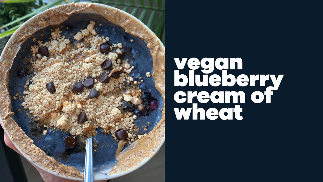 BEAM Vegan Blueberry Cream of Wheat