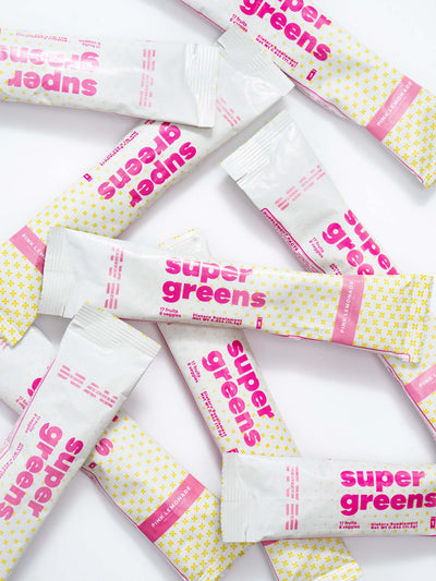 Super Greens Pink Lemaonde BEAM Sample Pack# 1 Serving / Pink Lemonade