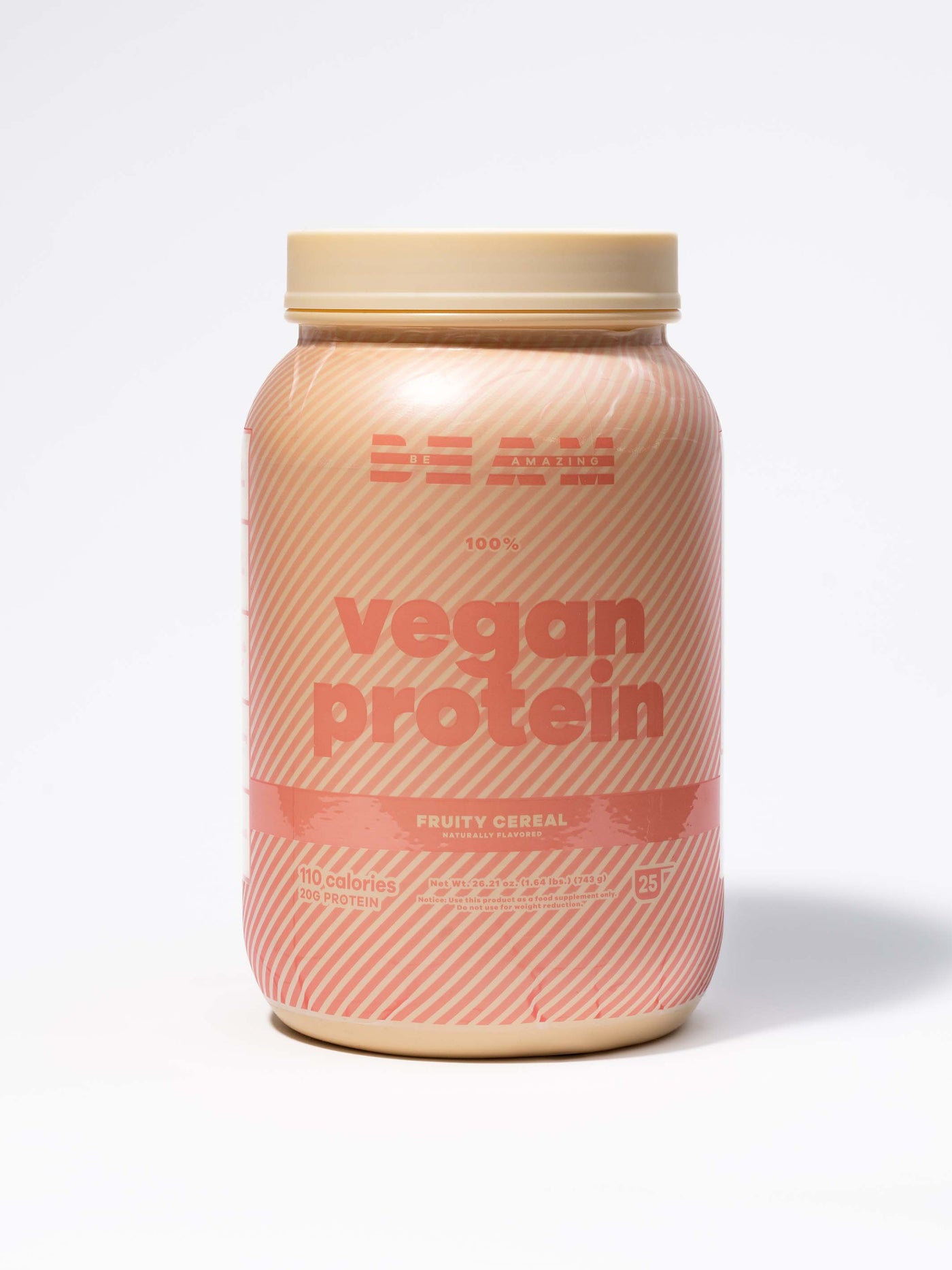 beam vegan protein fruity cereal best tasting vegan protein# 25 Servings / Fruity Cereal