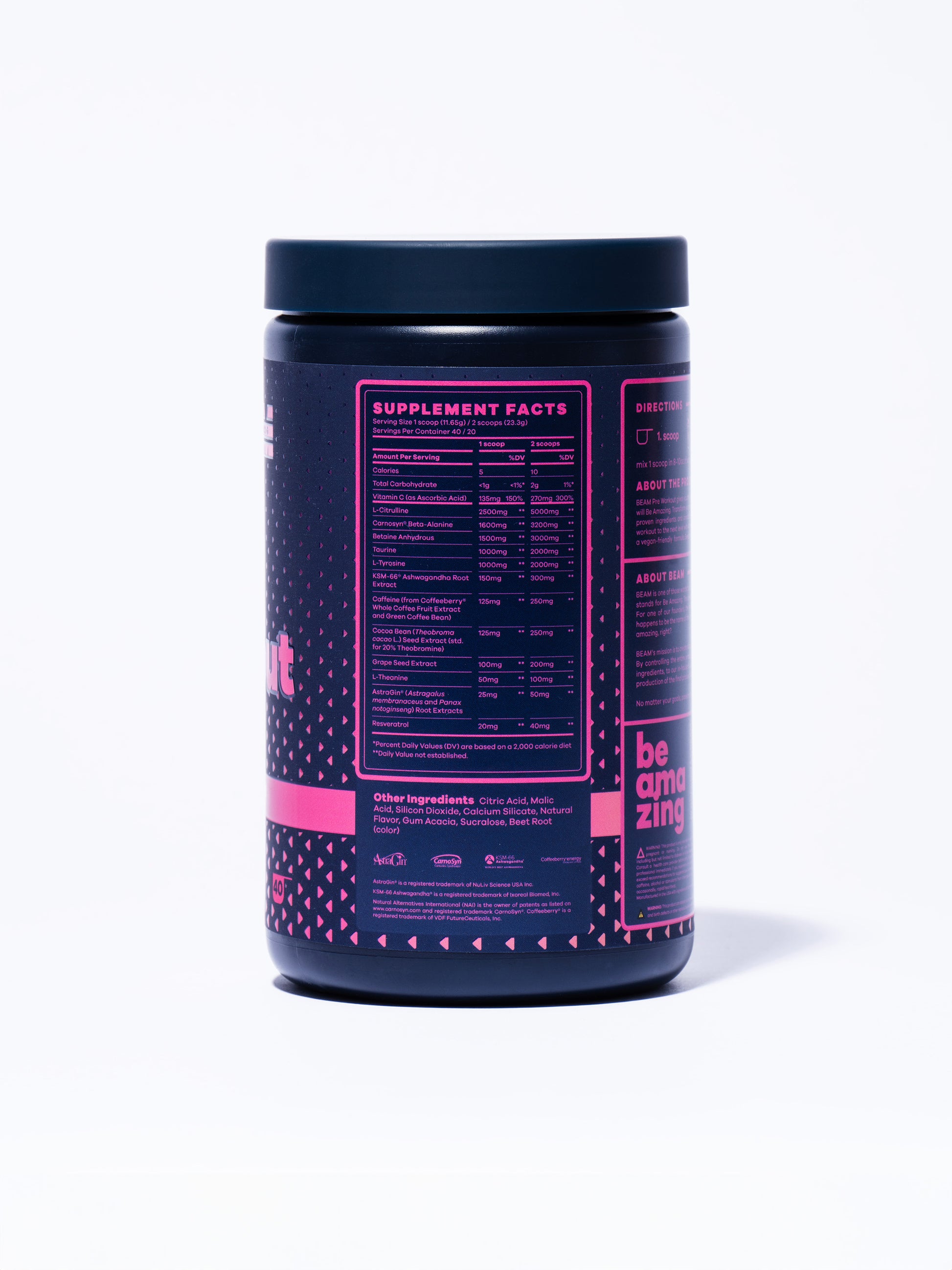 pink lemonade pre workout pannel#40 Scoops / Pink Lemonade