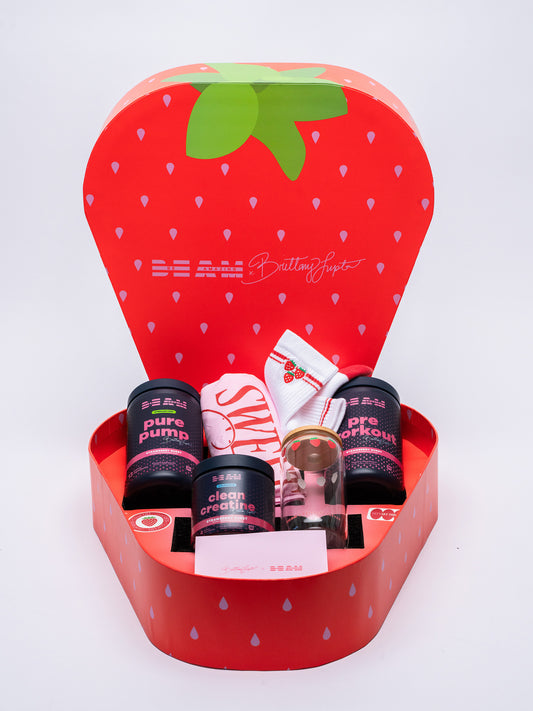 be amazing x brittany lupton strawberry PR box