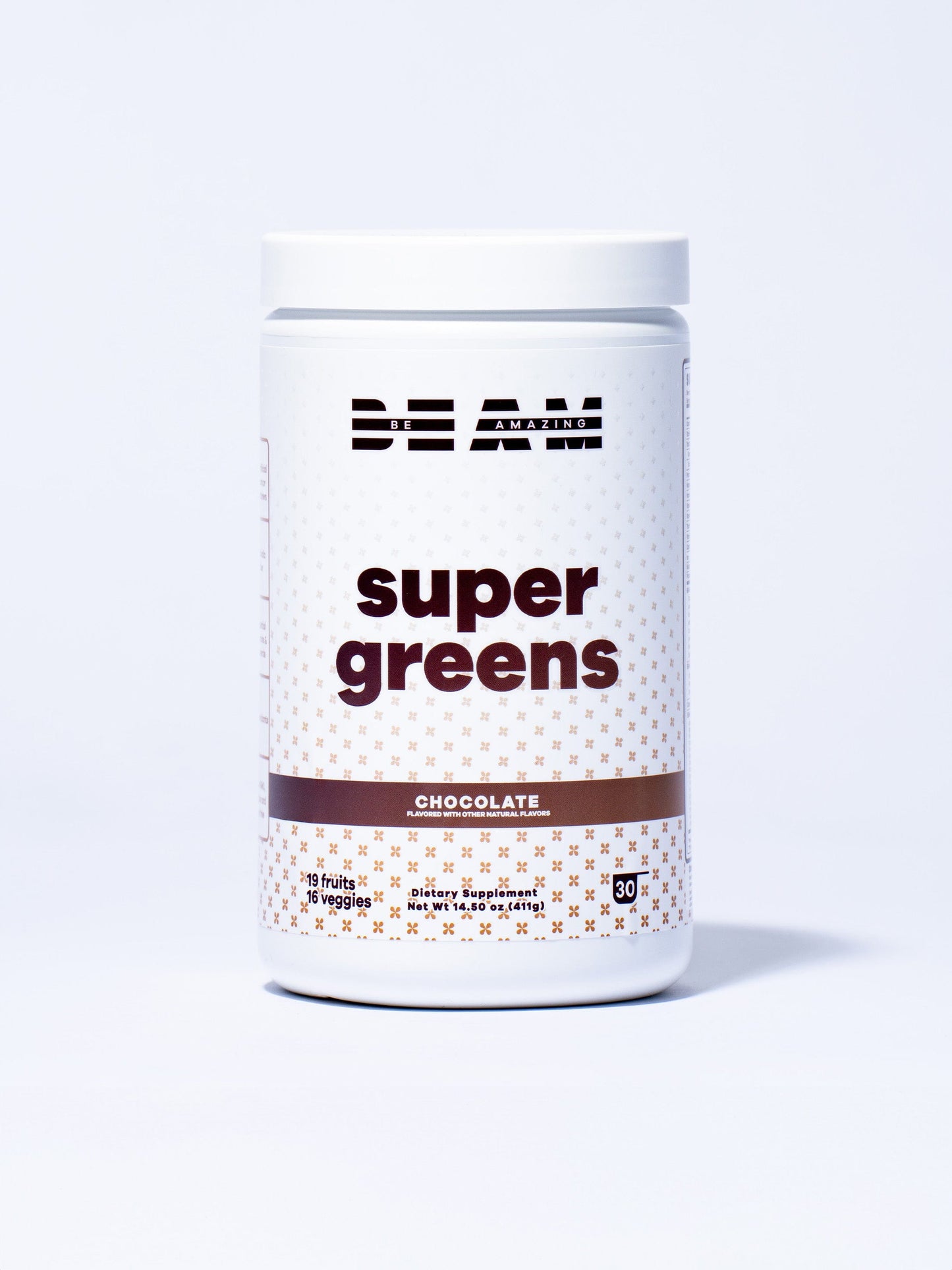 best tasting super greens by beam be amazing chocolate flavor#30 Servings / Chocolate