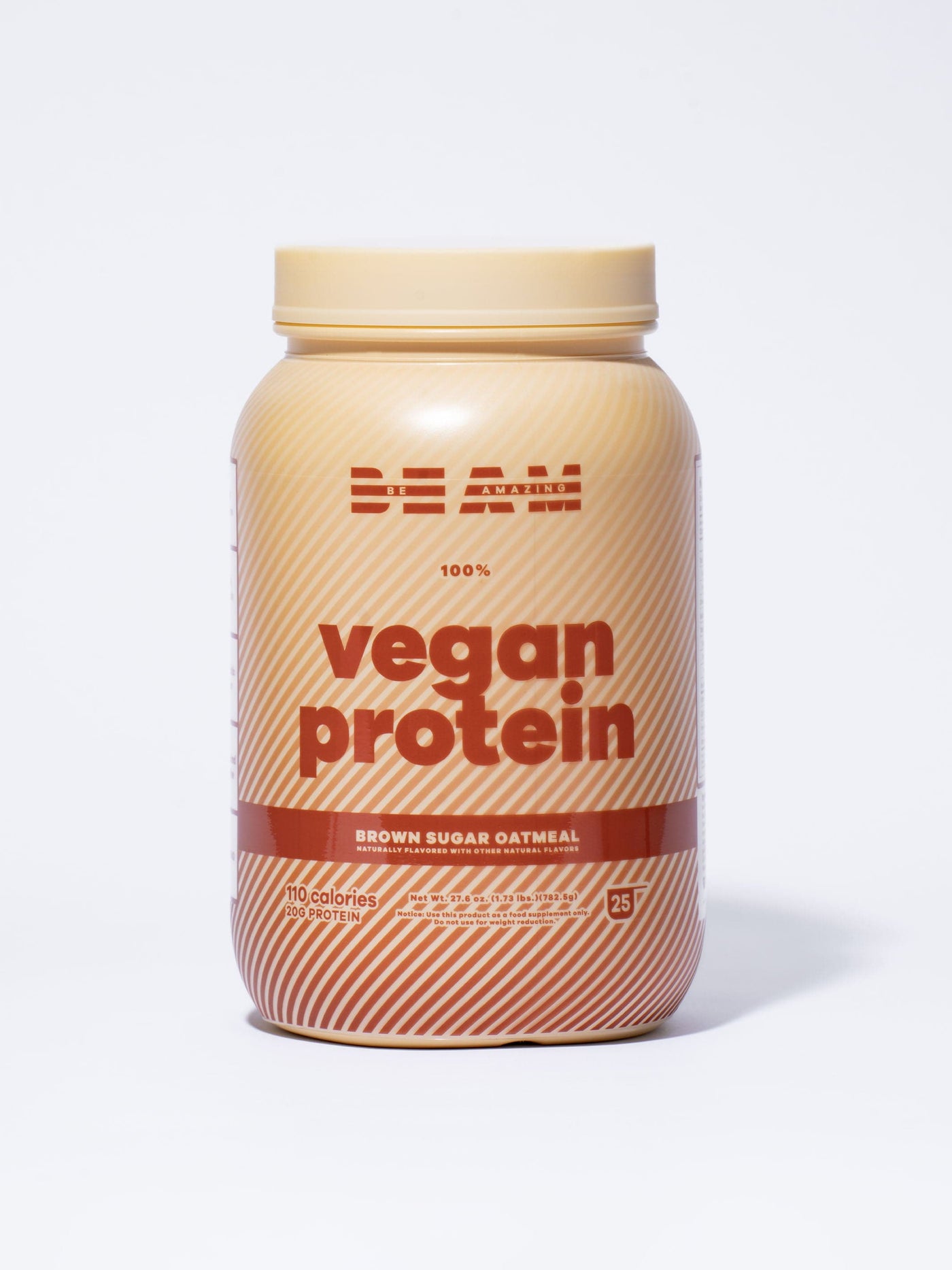 Brown Sugar Oatmeal Vegan Protein beam be amazing#25 Servings / Brown Sugar Oatmeal