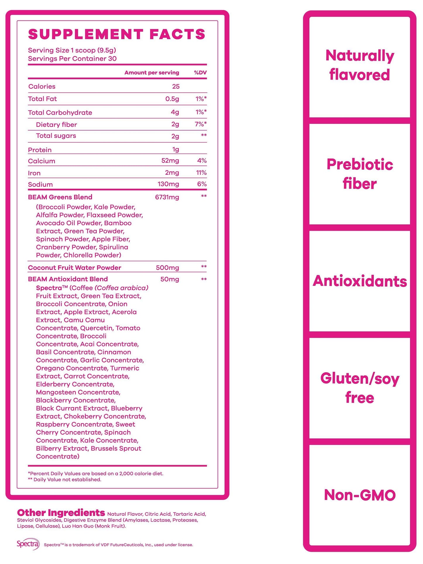 Nutrition Facts#30 Servings / Berry