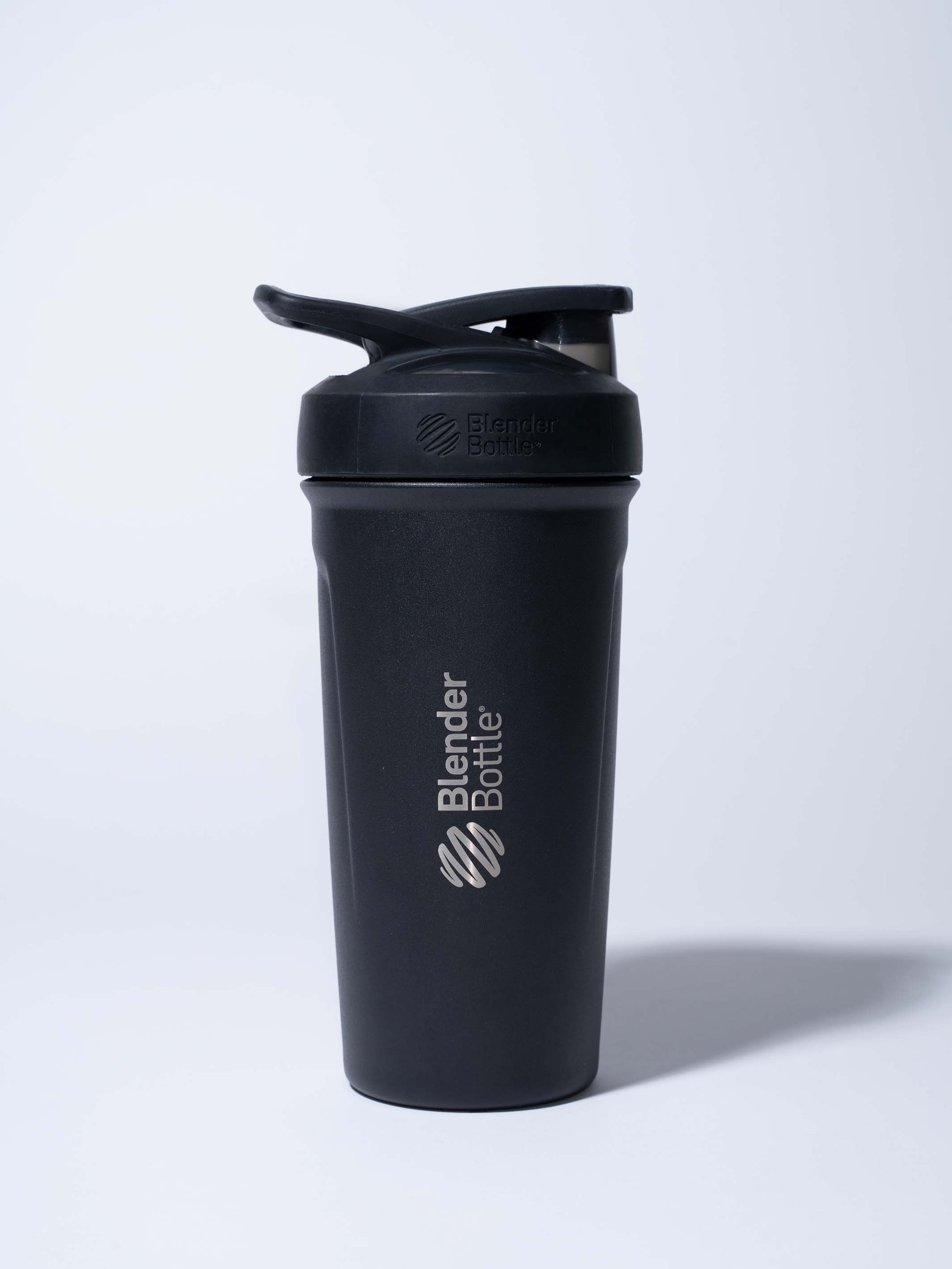 black metal blender bottle by beam be amazing# 24 oz / Matte Black