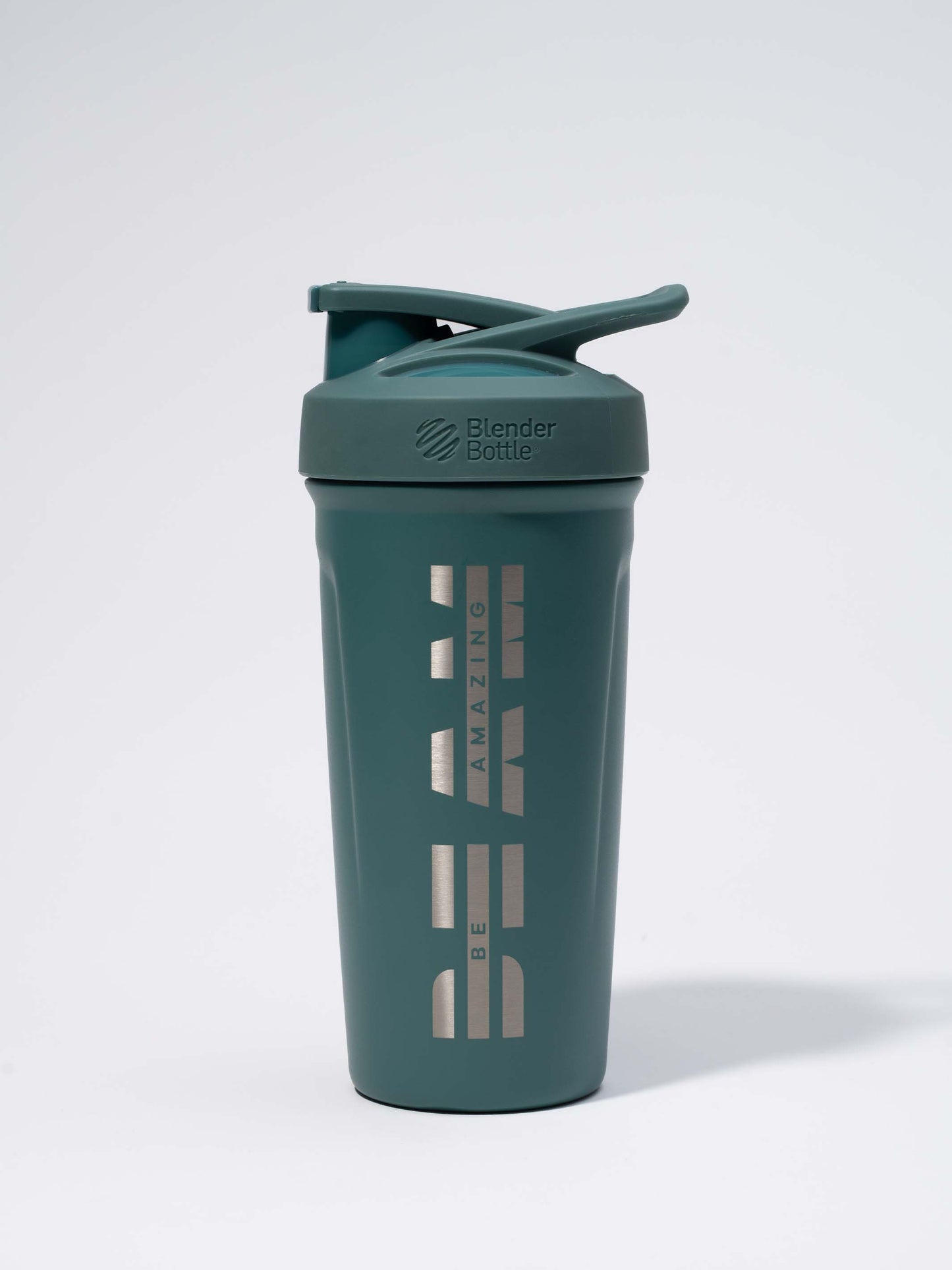 hyper jade metal blender bottle by beam be amazing# 24 oz / Jade