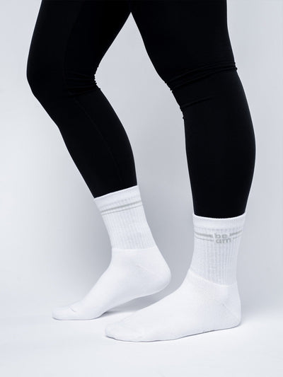 beam be amazing socks white 2#One Size Fits Most / White