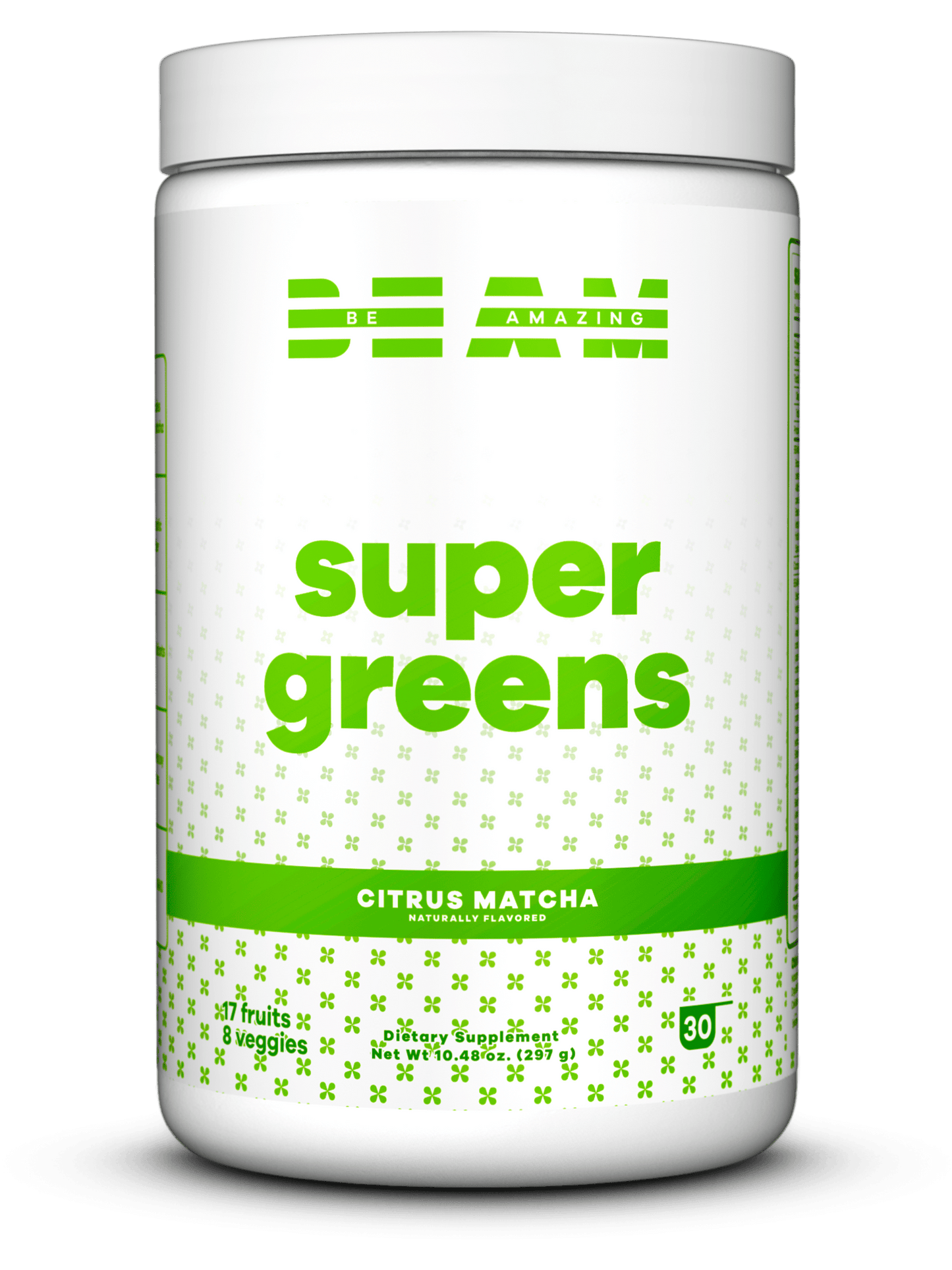 beam be amazing super greens citrus matcha#30 Servings / Citrus Matcha