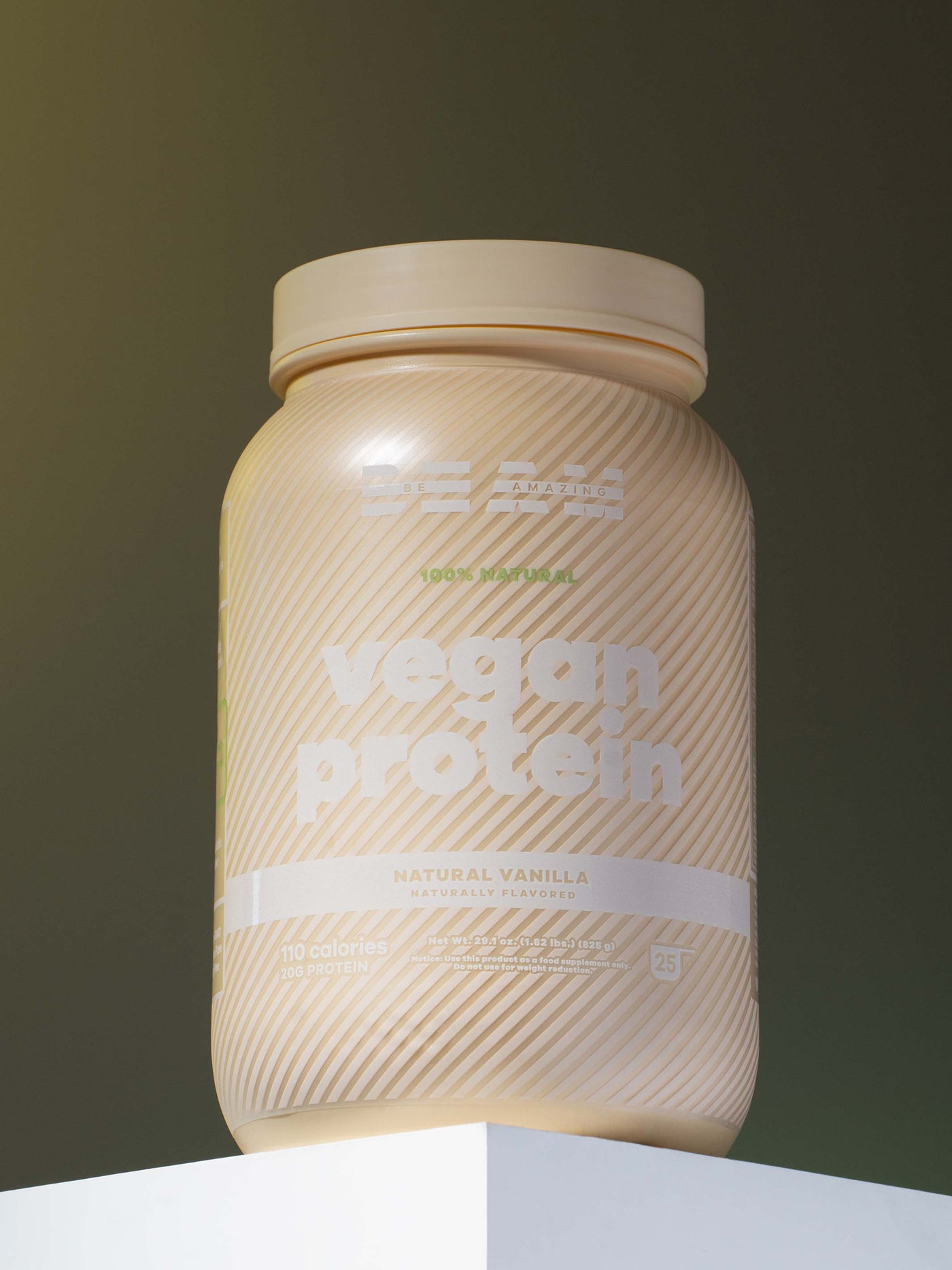 Natural Vanilla Vegan Protein alternative# 25 Servings / Natural Vanilla